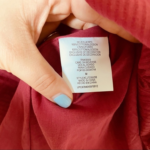 Copper Key | Embroidered Off Shoulder Dress - Picture 5 of 5